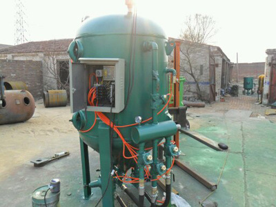 揭秘吳橋縣紅旗機械廠雙倉連續(xù)式噴砂機制造 高清細節(jié)圖詳解